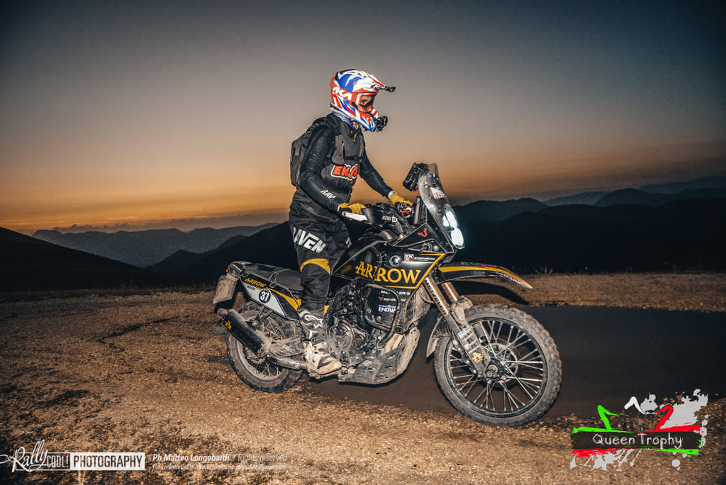 Lungo il percorso del Queen Trophy