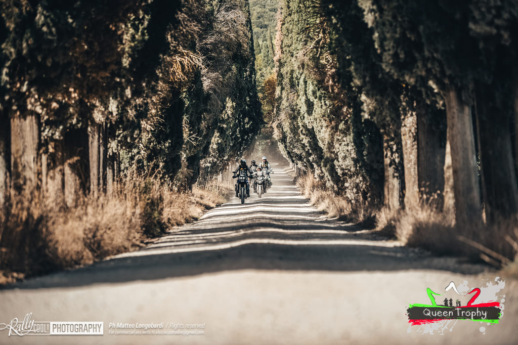 Lungo il percorso del Queen Trophy