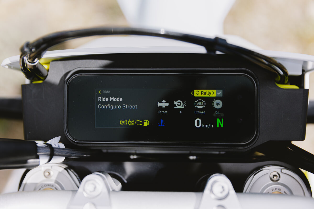 Husqvarna 701 action